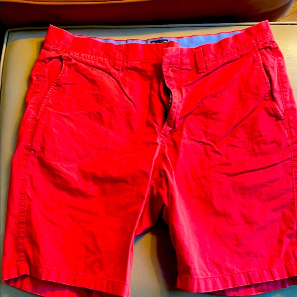 Flat front summer dress shorts